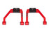 UMI Performance 15-25 Ford F-150 Adjustable Upper A-Arm Kit - Red