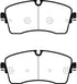 EBC 2018+ Jaguar E-Pace 2.0L Turbo (246) Yellowstuff Front Brake Pads