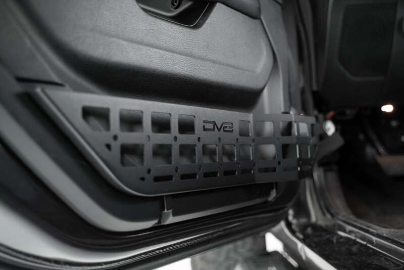 DV8 Offroad Front Door Molle Panel Pockets for 18-25 Jeep Wrangler JL & Gladiator JT - MPJL-05
