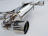 Invidia Subaru BRZ / Scion FRS Q300 w/ Rolled SS Tips Cat- Back Exhaust