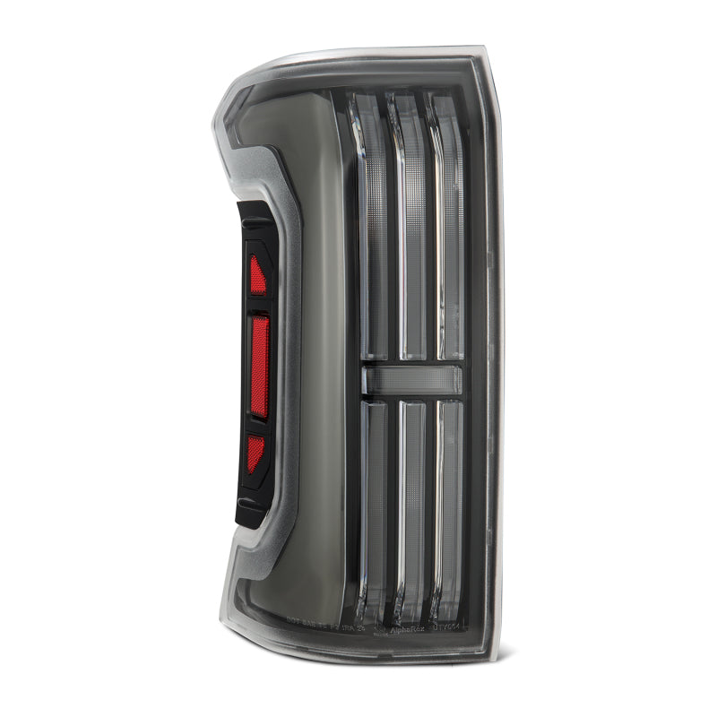 AlphaRex Nova-Series Prismatic LED Tail Lights - Black for 24-25 Toyota Tacoma - 679020