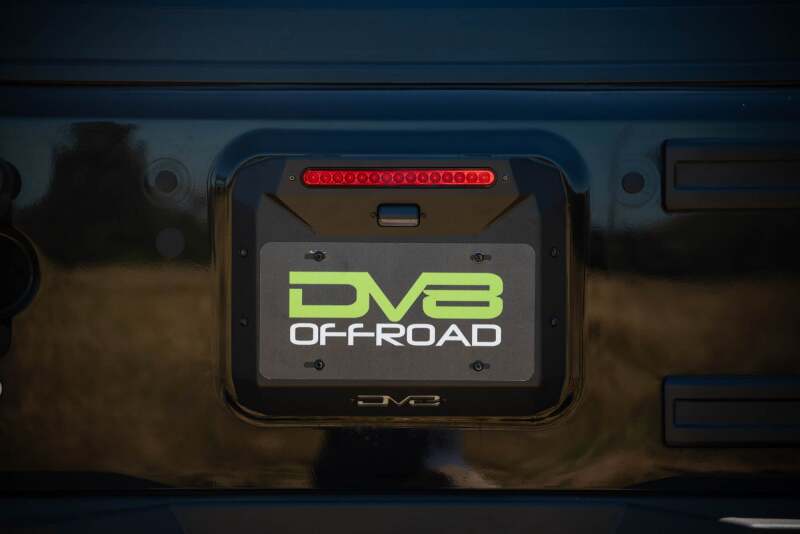 DV8 Offroad Spare Tire Delete for 07-18 Jeep Wrangler JK - TSJK-01