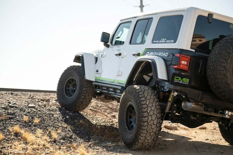 DV8 Offroad Aluminum Rear Inner Fenders for 18-25 Jeep Wrangler JL - INFEND-06RB