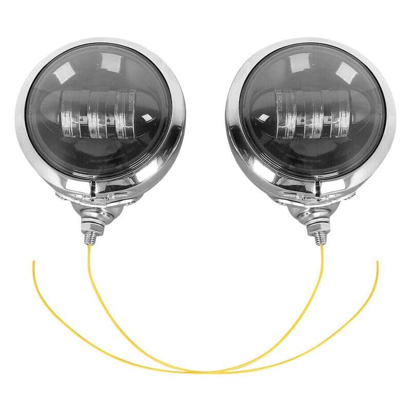 Letric Lighting 4.5in Passing Lamps Blk