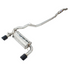 Invidia 15-18 Ford Focus RS Q300 w/Valve Rolled Black Tip Cat-Back Exhaust