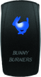 DragonFire Racing Lighted Switch Bunny Burner On/Off Blue