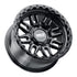 Weld Off-Road Swift 17x9in - 5x114.3 / 5x127 BP - ET-12 - 78.1mm CB - Gloss Black Wheel & Ring