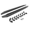 Go Rhino 07-21 Toyota Tundra Crew Max 4DR RB20 Slim Running Boards Kit (Incl. Brackets) - Tex. Blk