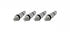 Torque Solution Billet TPMS Valve Stem Kit (Silver) 2008+ Subaru Legacy Impreza WRX / STi