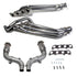 BBK 15-23 Ford Mustang GT 5.0 1-7/8in Headers w/High Flow Catted Mid Pipe (Silver Ceramic)