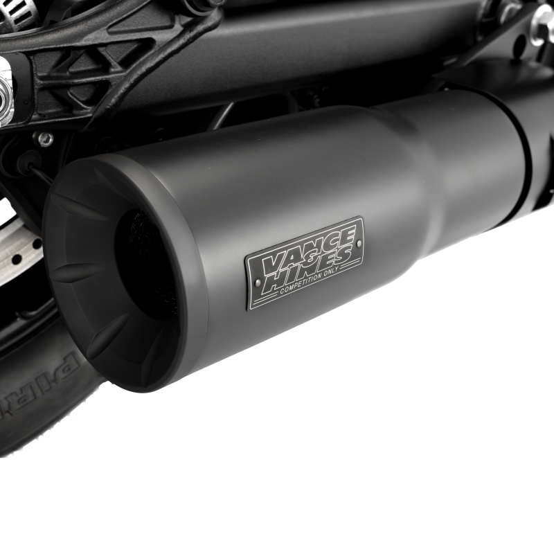 Vance & Hines 2025 Indian Scout HO Black Slip-On Exhaust
