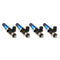 Injector Dynamics 1750-XDS - 60mm Length - 11mm Blue Top - Denso Lower Cushion (Set of 4)