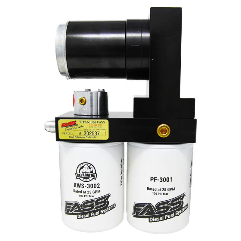FASS Titanium Signature Series 220GPH Fuel System for 20-23 GM Duramax 6.6L - TSC15250F220G