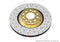 DBA 09+ Nissan GTR R-35 Front Drilled & Slotted 5000 Series 2 Piece Rotor Assembled w/ Black Hat (Av