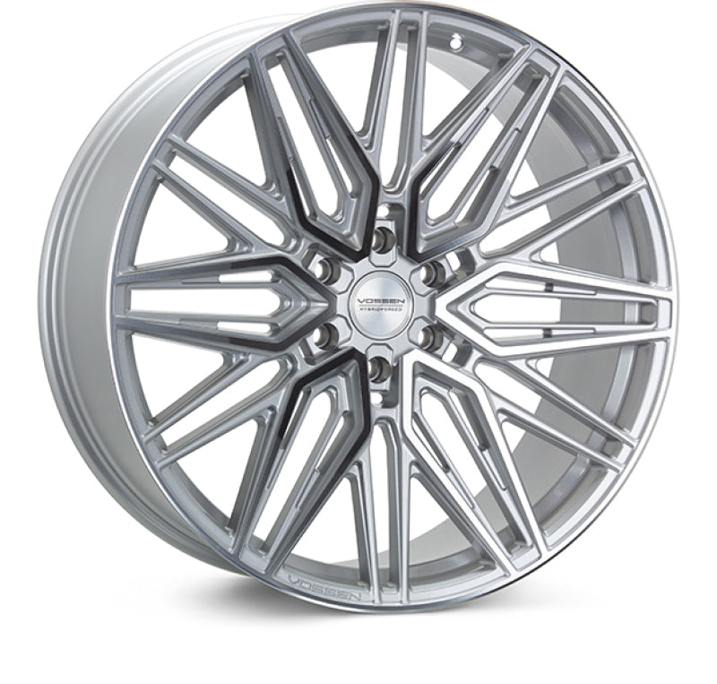 Vossen HF6-5 24x10 / 6x135 / ET25 / Deep Face / 87.1 - Silver Polished Wheel