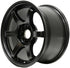 Gram Lights 57DR 15x8.0 +35 4-100 Semi Gloss Black Wheel