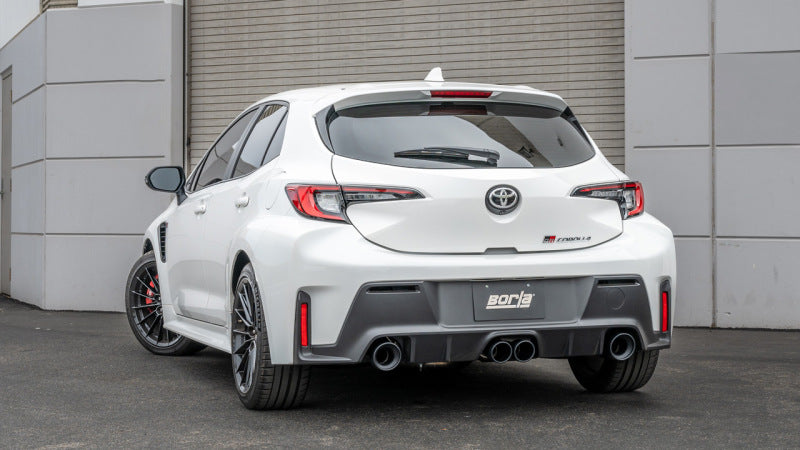 Borla ATAK Cat-Back Exhaust System with Black Tips for 2023–2024 Toyota GR Corolla