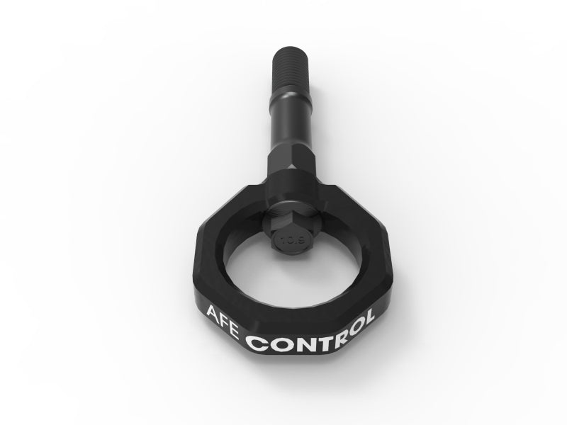 aFe Control Rear Tow Hook (Black)