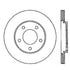 StopTech Power Slot 05-10 Mustang V6/4.0L / GT V8-4.6L Rear Left Slotted Rotor