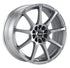 Enkei EDR9 17x7 5x100/114.3 45mm offset 72.6 Bore Diameter Silver Wheel