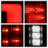 Spyder 21-23 Ford F150 (Halogen w/ Blind Spot) Full LED Tail Lights - Black (ALT-YD-FF15021HALBS-BK)