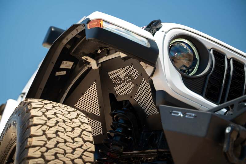 DV8 Offroad Inner Fender Set for Jeep Wrangler JL & Gladiator JT (18-25) - INFEND-06FB
