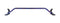 Torque Solution Subaru 08-21 WRX/STI Strut Brace - Titanium Burnt Purple / Blue