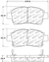 StopTech Performance 00-05 Spyder MR2 / 00 Celica GT / 04-07 xA/xB Front Brake Pads