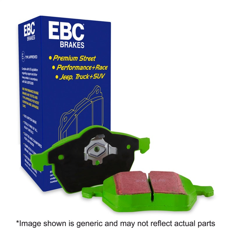 EBC 06-09 Infiniti FX35 3.5 Greenstuff Front Brake Pads