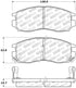 StopTech Performance 4/89-99 Mitsubishi Eclipse GST Front Brake Pads