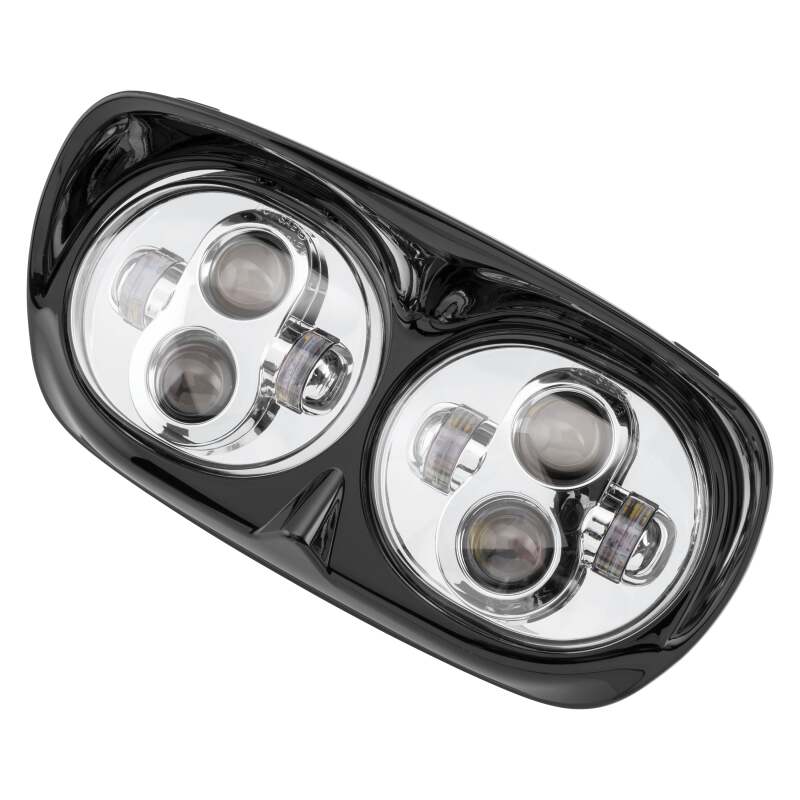 Letric Lighting Led Hdlght 80W Hi/Lo Chr/Blk