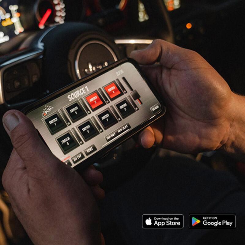 Spod 2018+ Jeep JL/JT BantamX Wireless Switch Controller