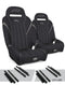 PRP GT/S.E. Suspension Seats Kit for Polaris General, RZR S 900, 900 Trail, Trail, XP 1000, Turbo, T