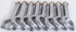 Eagle Chrysler 5.7L/6.1L Hemi .927in Pin ARP L19 Bolts Forged 4340 Steel H-Beam Rods - Set of 8