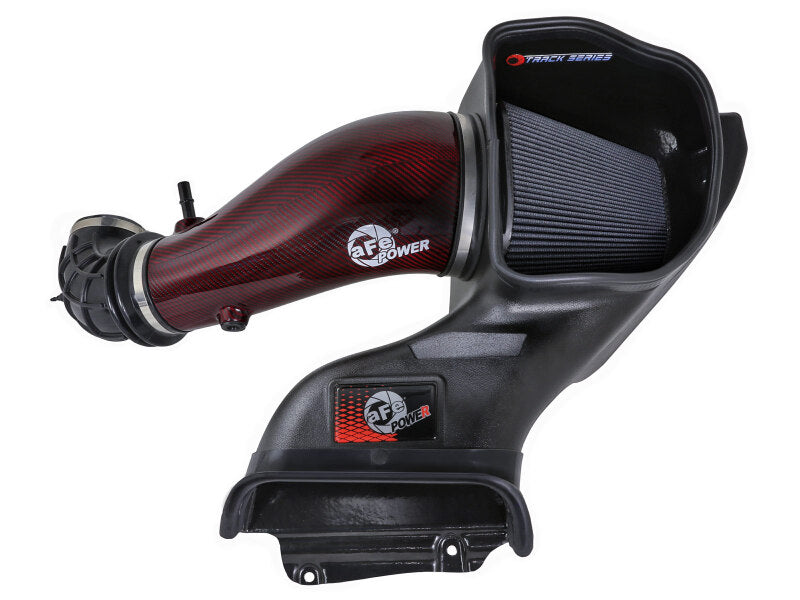 aFe Red Carbon Track Series Intake for 2023-2024 Ford F-150 Raptor R 5.2L