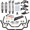 QA1 68-72 GM A-Body Level 2 Handling Kit 2.0 w/ Shocks