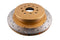 DBA 01-07 Subaru WRX/STI 10 Stud Hole Rear Drilled & Slotted 4000 Series Rotor