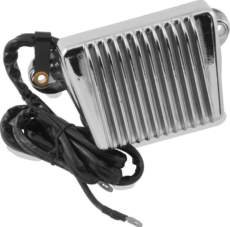 Twin Power 02-03 FLH FLT Voltage Regulator Chrome Replaces H-D 74505-0