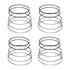 Manley 87.5mm File Fit 1.2mm x1.2mmx2.8mm Standard (7-11lbs) Ring Set