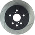 StopTech Power Slot 06-09 Lexus GS Series / 06-10 IS350 Rear Left Slotted Rotor