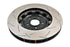 DBA 09-11 Nissan GTR R-35 Front Slotted 5000 Series 2 Piece Rotor Assembled w/ Black Hat