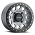 Method MR401 UTV Beadlock 15x7 / 5+2/38mm Offset / 5x4.5 / 72 CB Titanium - Matte Black Ring Wheel