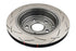 DBA 09 Pontiac G8 V8 6.0L Rear Slotted 4000 Series Rotor
