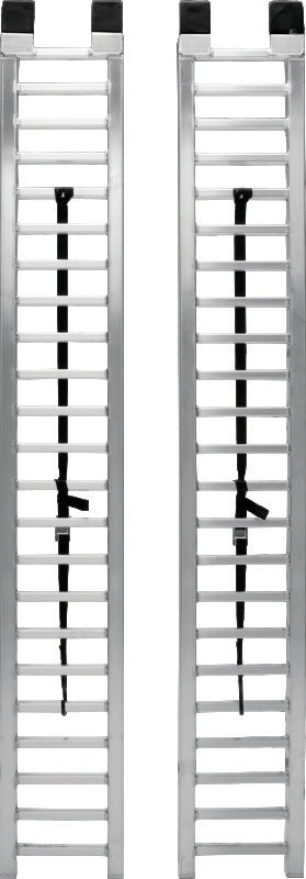 QuadBoss Arched Pair Ramp for Loading ATVs and Lawn Mowers - 560055