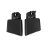 MBRP 4.75"x3" Rectangle Angled Cut 3"O.D. inlet Pass. Side 7.375"length Black Universal Tip T5120BLK