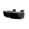 MBRP 4.75"x3" Rectangle Angled Cut 3"O.D. inlet Pass. Side 7.375"length Black Universal Tip T5120BLK