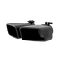 MBRP 4.75"x3" Rectangle Angled Cut 3"O.D. inlet Pass. Side 7.375"length Black Universal Tip T5120BLK