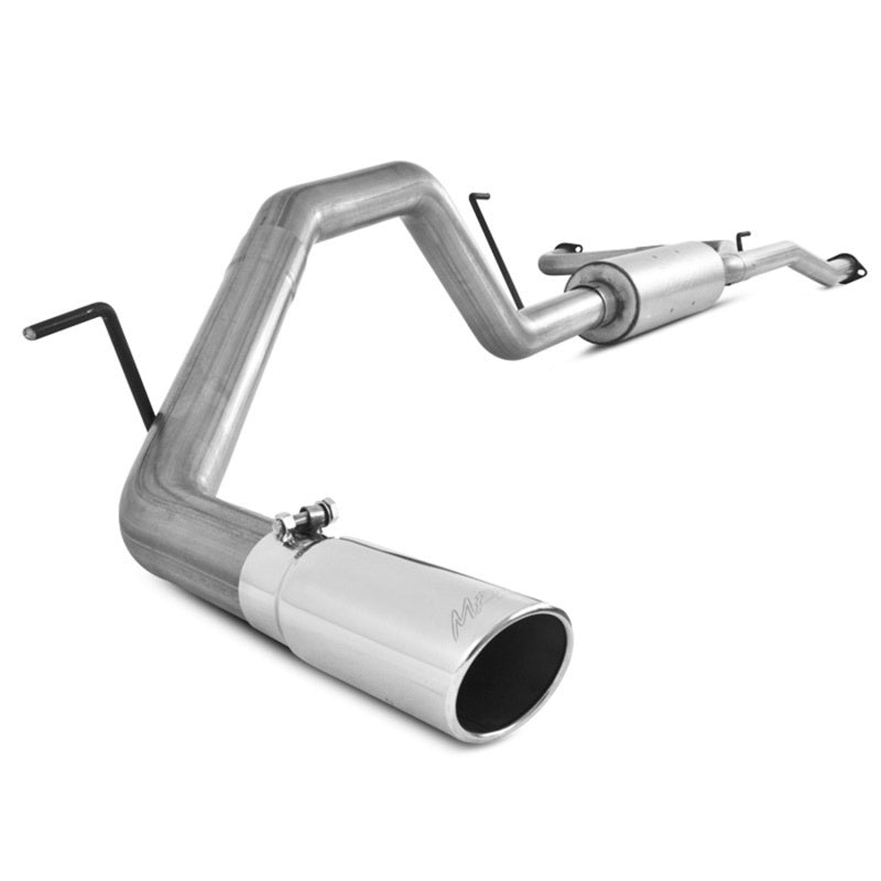 MBRP 3" Cat Back Single Side AL Exhaust For 07-15 Nissan Titan 5.6L EC/CC - S5404AL