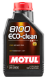 Motul 1L Synthetic Engine Oil 8100 Eco-Clean 0W30 12X1L - C2/API SM/ST.JLR 03.5007 - 1L