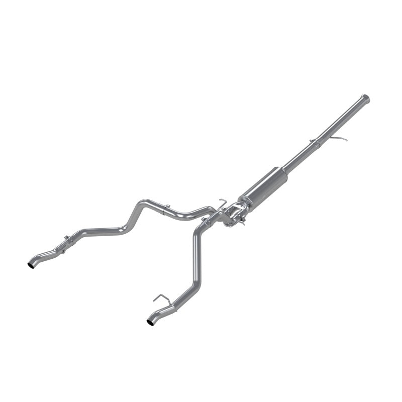 MBRP 2.5" Cat Back, Dual Rear 19-Up Chevy Silverado 1500 6.2L T304 Stainless Steel S5065304